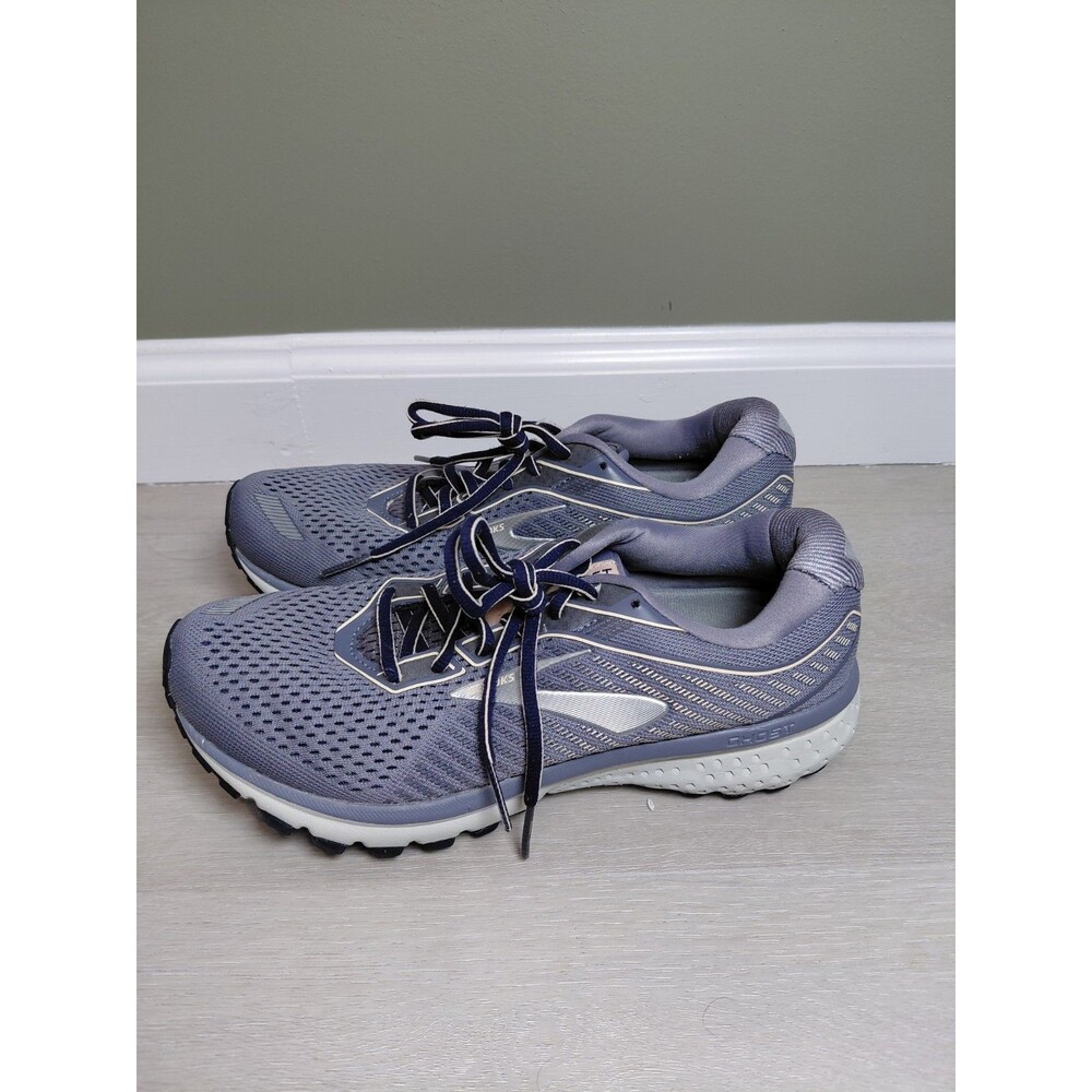 Size 9.5B - Brooks Ghost 12 Granite Peach Women's Sneakers